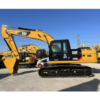 Caterpillar 320 D Excavator dengan Mesin Listrik C6.4 Mesin untuk Konstruksi