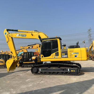 Kondisi yang sangat baik Komatsu PC220 8 Excavator dengan keamanan tertinggi 22 ton