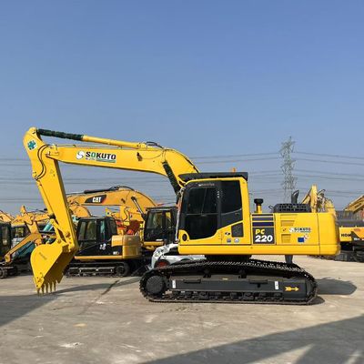 2022 Tahun Jepang Membuat Komatsu PC220 Crawler Excavator Mesin Konstruksi Menengah