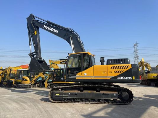Kinerja tinggi digunakan Hyundai 330LC-9S Excavator 33 Ton