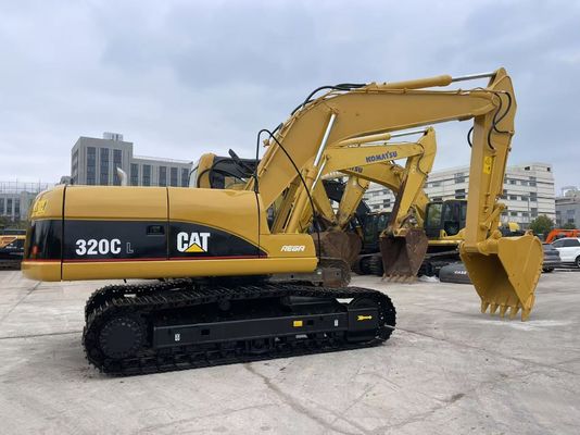 Digunakan Cat 320C Excavator Caterpillar Medium Excavator