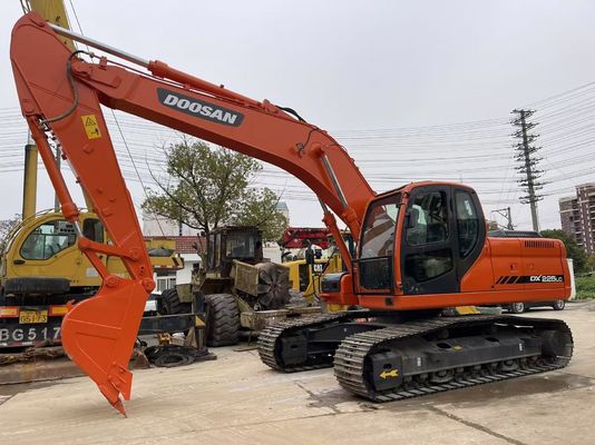 Digunakan Doosan DX225 Excavator ukuran sedang Doosan Excavator