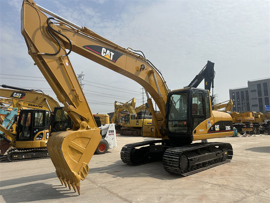 Excavator Caterpillar 320C bekas bersih dalam kondisi baik