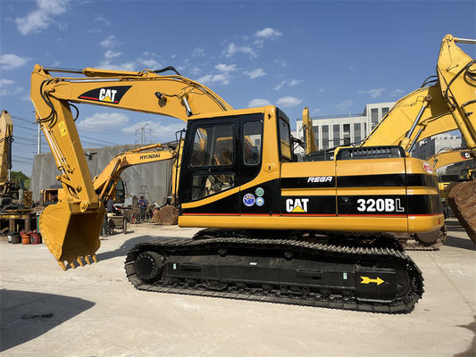 Bersih digunakan Caterpillar 320BL Excavator 20 Ton Cat Excavator Dalam kondisi baik