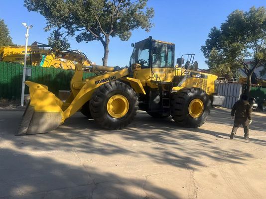 Kondisi bagus Komatsu WA470-6 Loader Roda Loader bekas