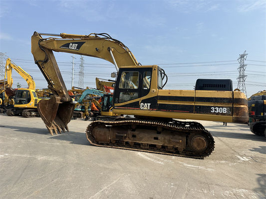 Original digunakan Caterpillar 330BL Crawler Excavator 30 Ton CAT 330 Excavators