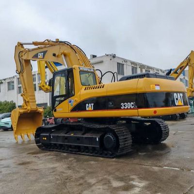 Digunakan Caterpillar 330CL Crawler Excavator Keduahad CAT 330 medium Excavators