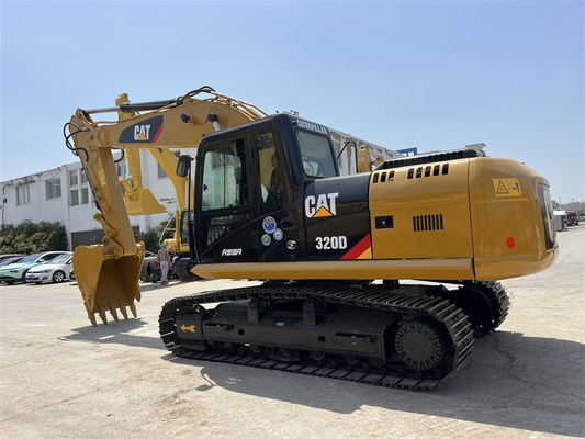 Kondisi baik 20 ton excavator menengah digunakan ulat 320d excavator untuk dijual