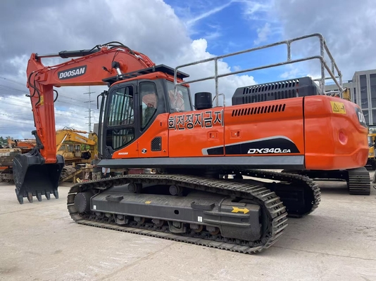 Kinerja tinggi Digunakan Doosan DX340LCA Excavator Second Hand Doosan Excavator