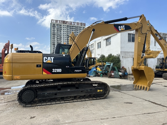 Digunakan Caterpillar 320D Excavator tangan kedua Cat Digger Dalam kondisi baik