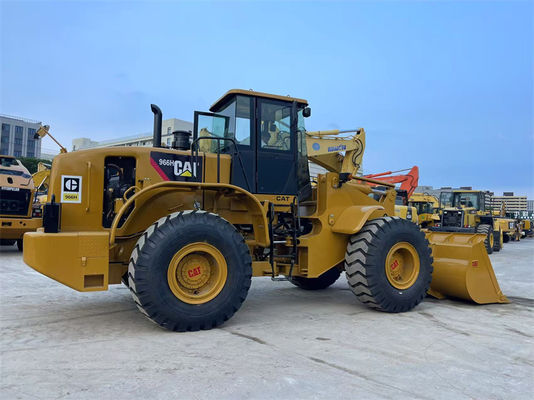 Digunakan Wheel Loader CAT 966H Caterpillar CAT 966 Front Loader dengan mesin Weichai