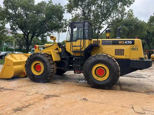 Alat konstruksi yang digunakan wheel loader komatsu WA470-3 untuk dijual