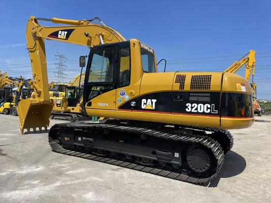 Penggali ulat klasik Cat 320cl crawler excavator hidrolik