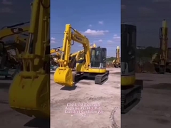 menggunakan ekskavator Komatsu PC78us