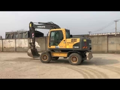 Digunakan Volvo EW 145B Wheel Excavator